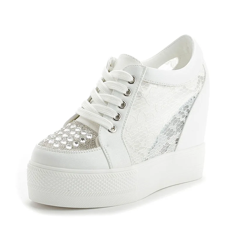 Chaussures à plateforme en bis - Crystal Mesh Fabric avis et prix